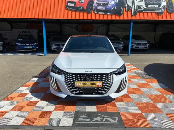 Peugeot 208 Hybrid 145 GT e-DCS6 GPS Caméra 360° Toit Noir - Photo 2