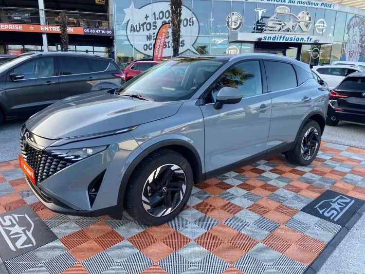 Nissan QASHQAI Phase 2 NEW Mild Hybrid 158 X-TRONIC N-CONNECTA Hayon GPS Caméra 360° Pack Hiver